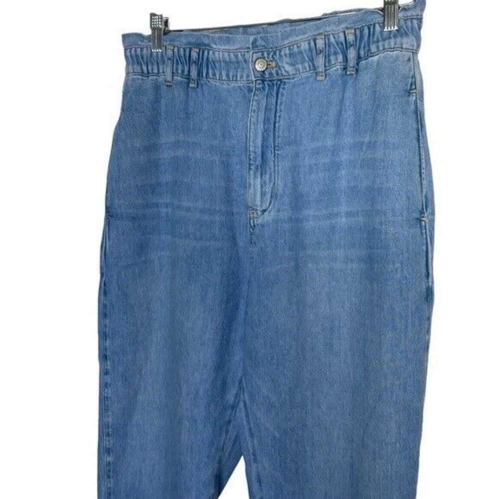 PILCRO Anthropologie Paperbag Waist Boyfriend Jeans, Size 31 NWT - Picture 4 of 11